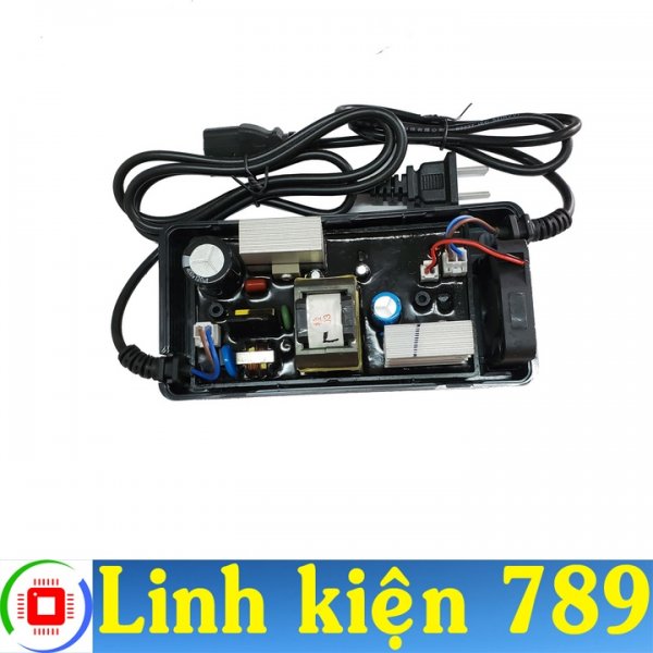  Sạc xe điện 60V 32Ah 5 bình 60-74V 3.2-3.8A tự ngắt khi đầy
